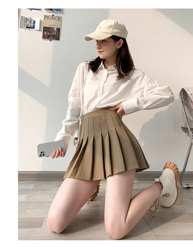 制服スカート クラシカル整列プリーツスカート