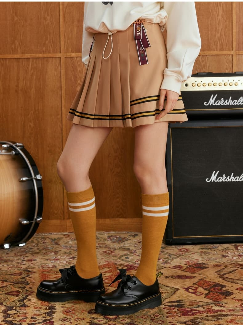 制服スカート 学生風プリーツミニスカート