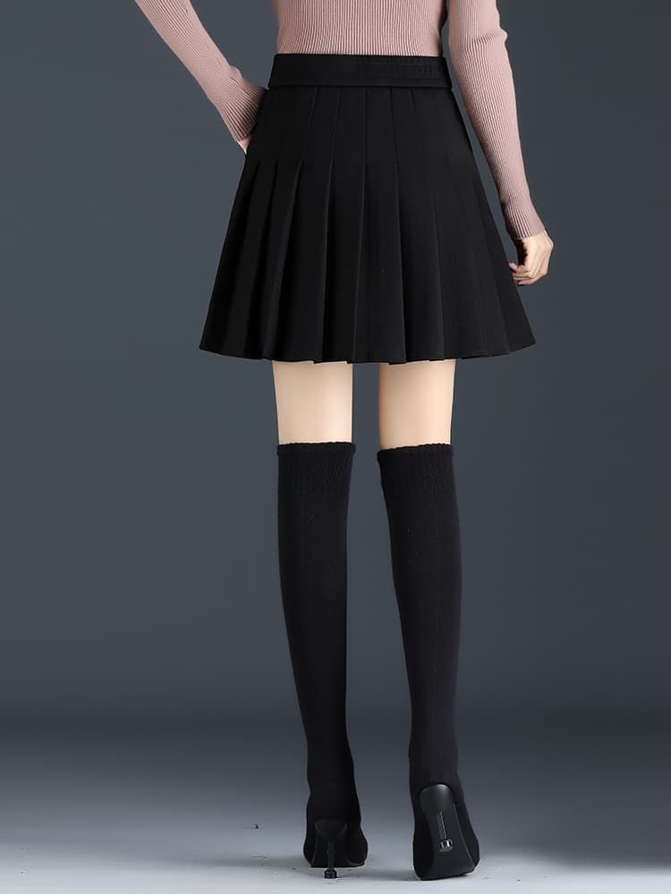 制服スカート 制服スカート プリーツ舞う快適キュロットスカート