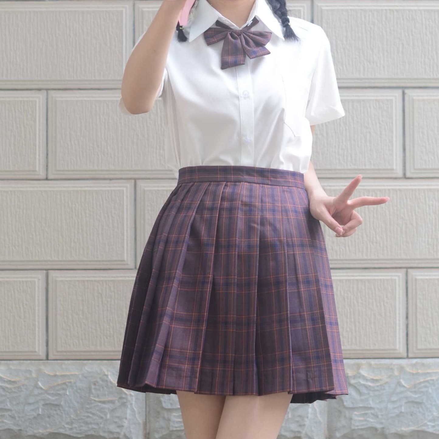 制服スカート 清楚な女学生プリーツスカート
