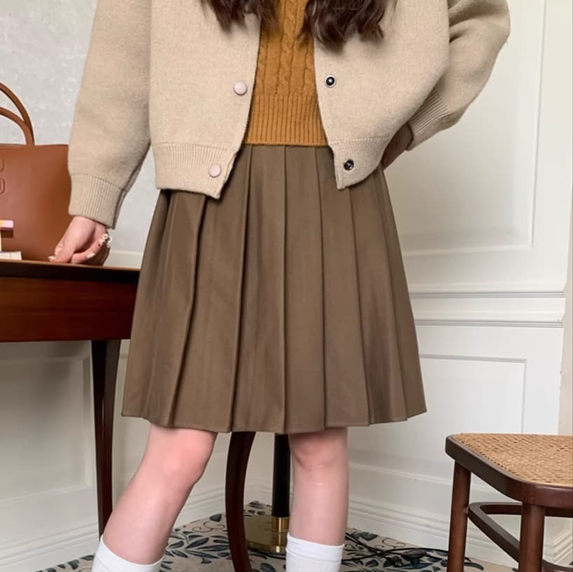 制服スカート 制服プリーツスカート ベーシックライン