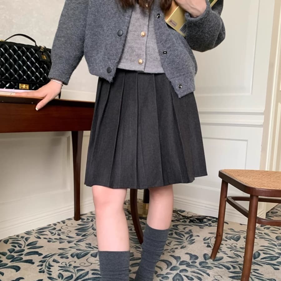 制服スカート 制服プリーツスカート ベーシックライン