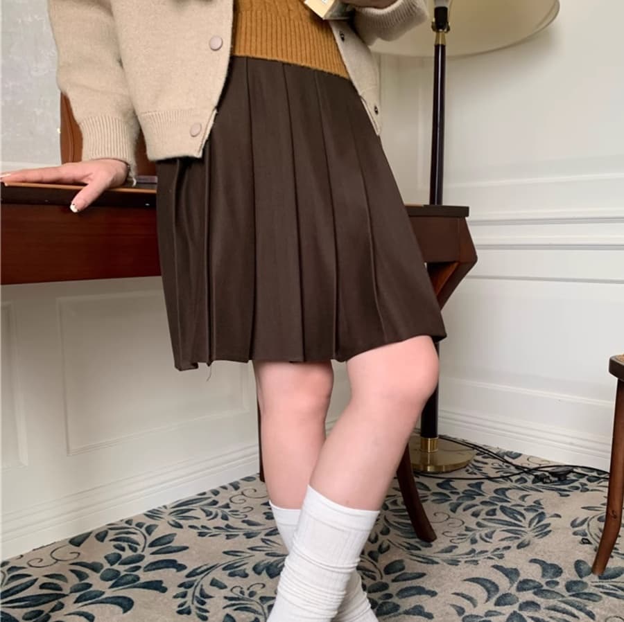 制服スカート 制服プリーツスカート ベーシックライン