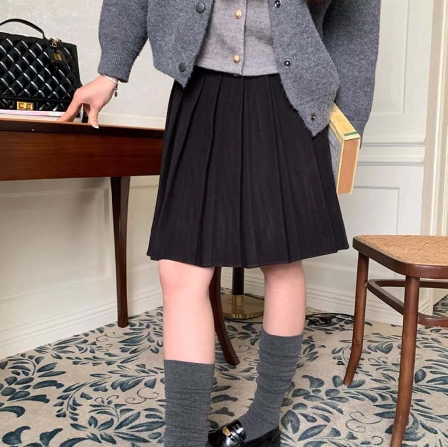 制服スカート 制服プリーツスカート ベーシックライン
