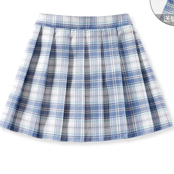 制服スカート きちんと感際立つ学生プリーツスカート