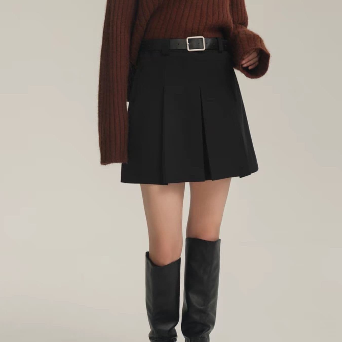 制服スカート 制服スカート すっきりプリーツ制服ミニスカート