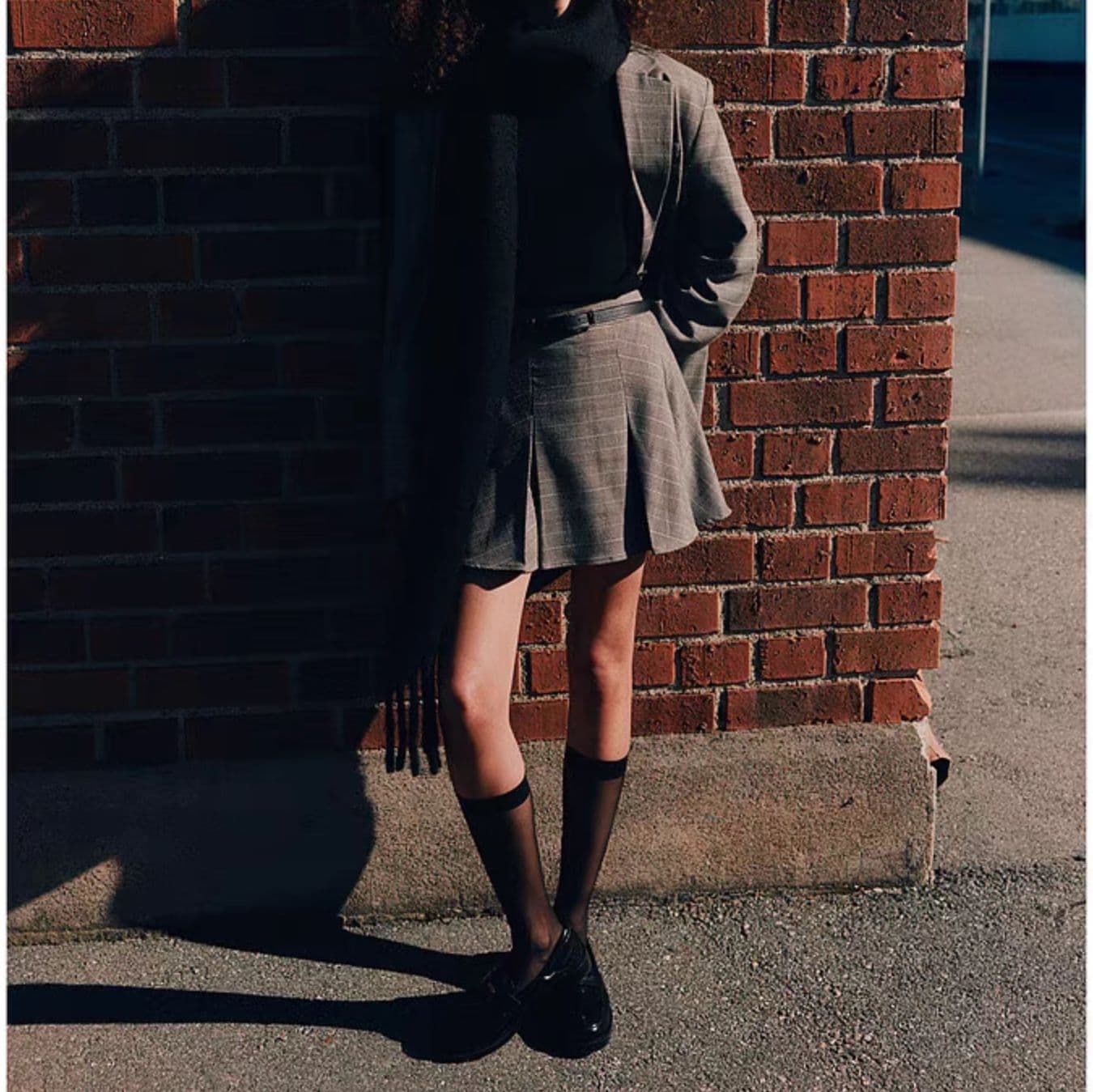 制服スカート 制服スカート 格子柄プリーツミニスカート