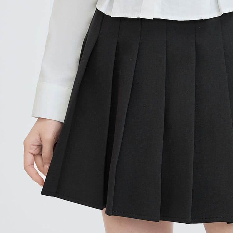 制服スカート 制服スカート プリーツ仕立て制服ミニスカート