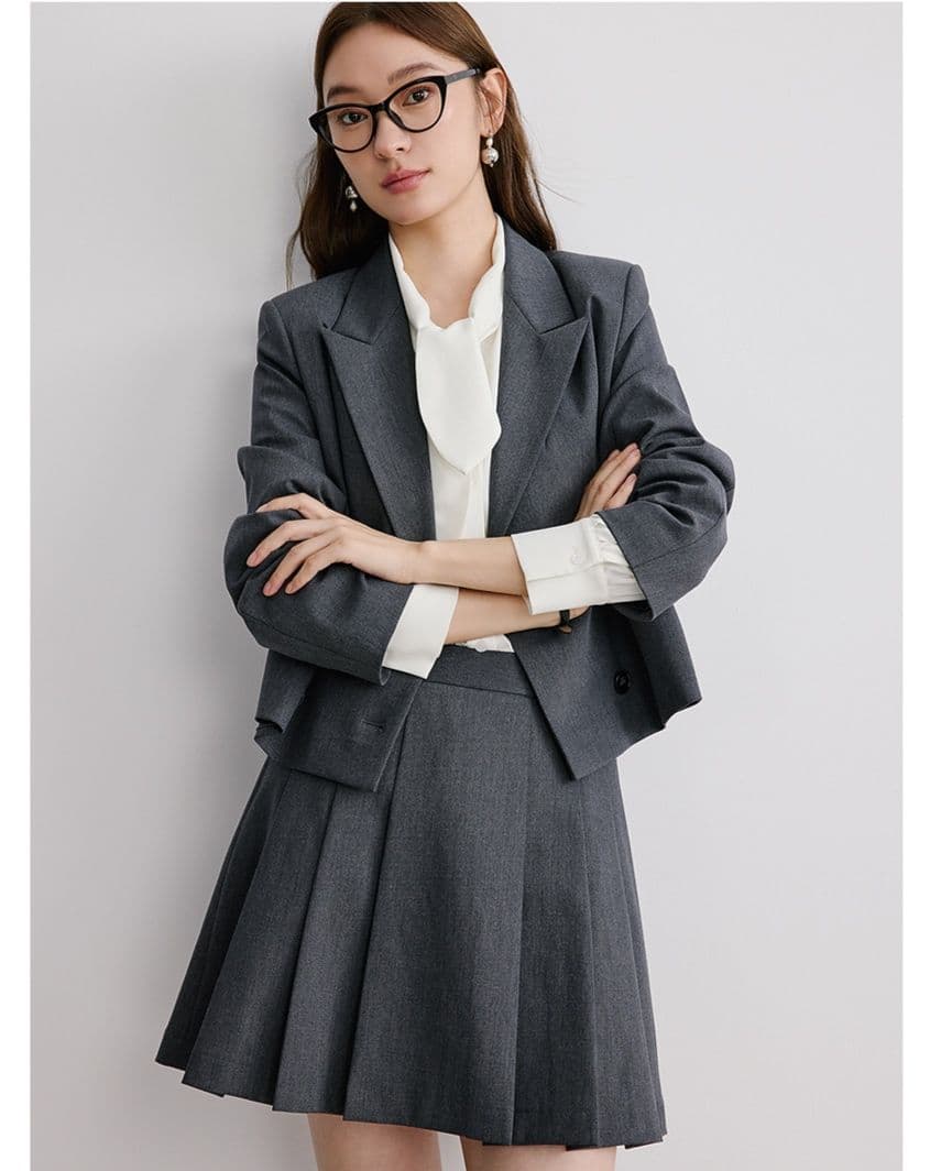 制服スカート 瞬間美脚プリーツ制服スカート