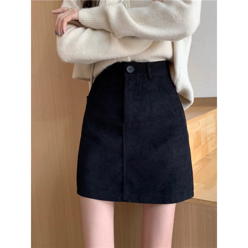 制服スカート 学生服 ベーシックタイトスカート