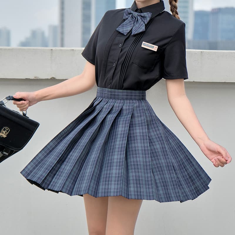 制服スカート 清楚な印象の学生プリーツスカート