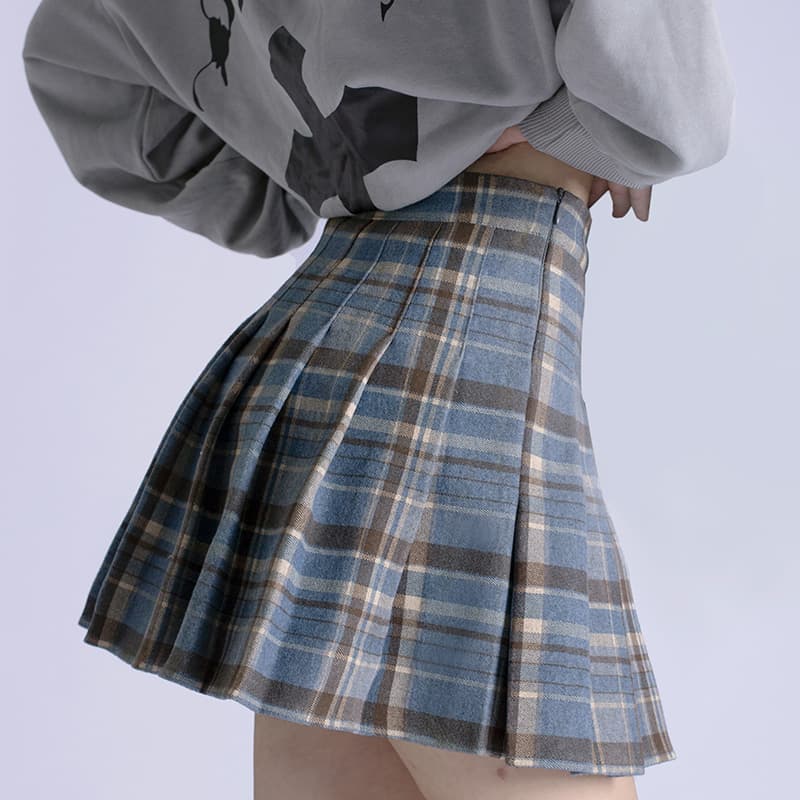 制服スカート クラシカルチェック柄制服プリーツスカート