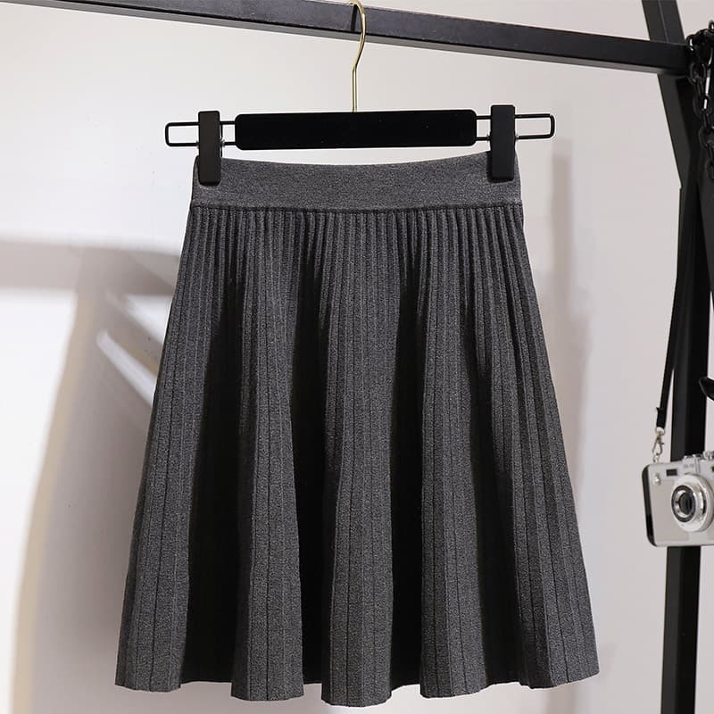 制服スカート 学生風プリーツスカート