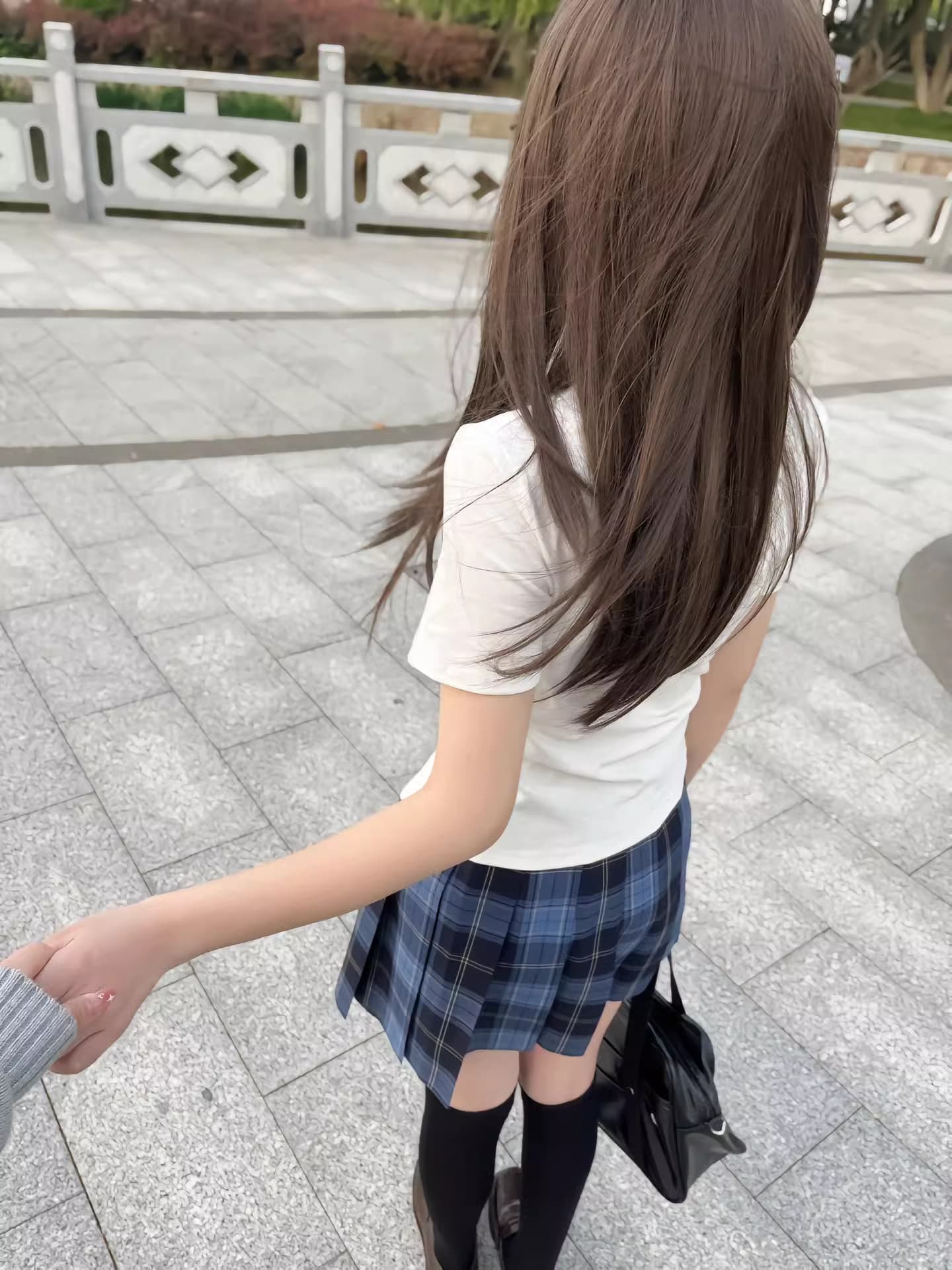 制服スカート 清楚な彩りプリーツスカート