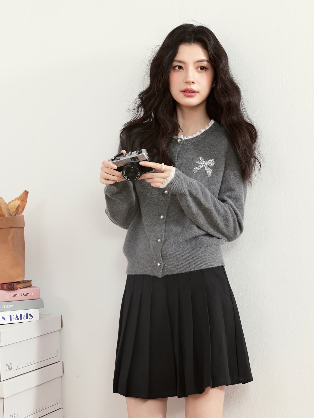 制服スカート クラシカルプリーツ制服スカート