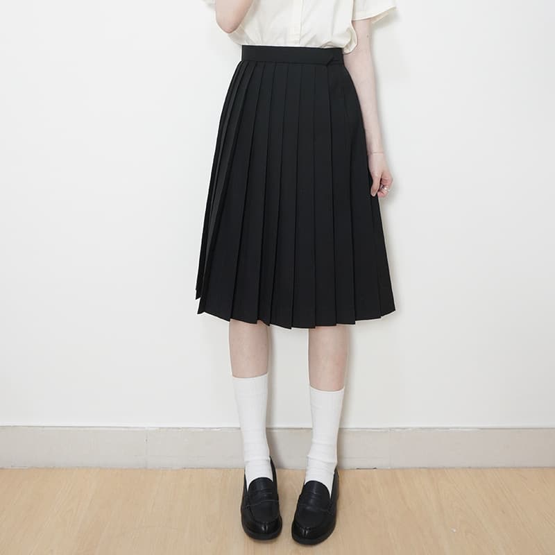 制服スカート シンプル制服プリーツスカート