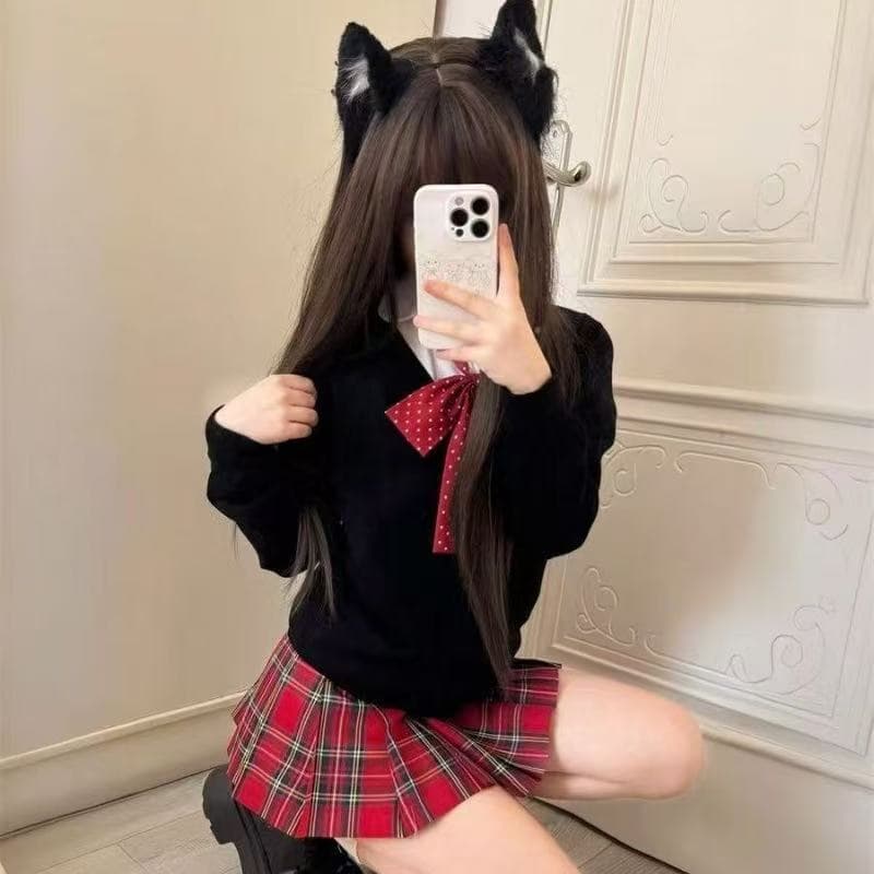 制服スカート 制服スカート 華やかチェックプリーツミニスカート