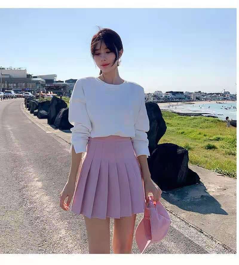 制服スカート 清楚な雰囲気の制服チェックプリーツスカート