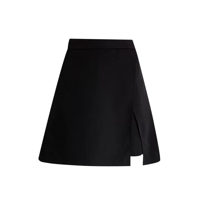制服スカート 制服スカート アシンメトリーレイヤードキュロット