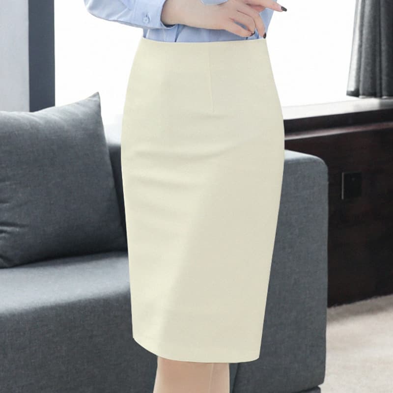 制服スカート オフィス仕様 ストレートタイトスカート