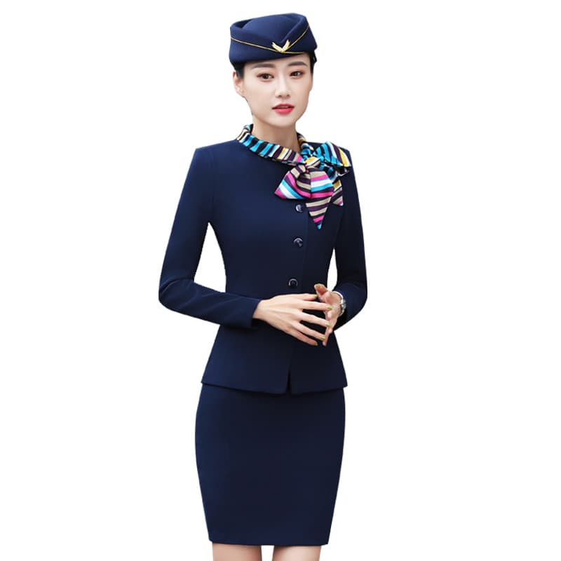 スタイリッシュ エアライン制服スカート