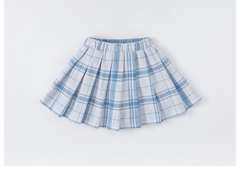 制服スカート 清楚なチェック柄プリーツスカート