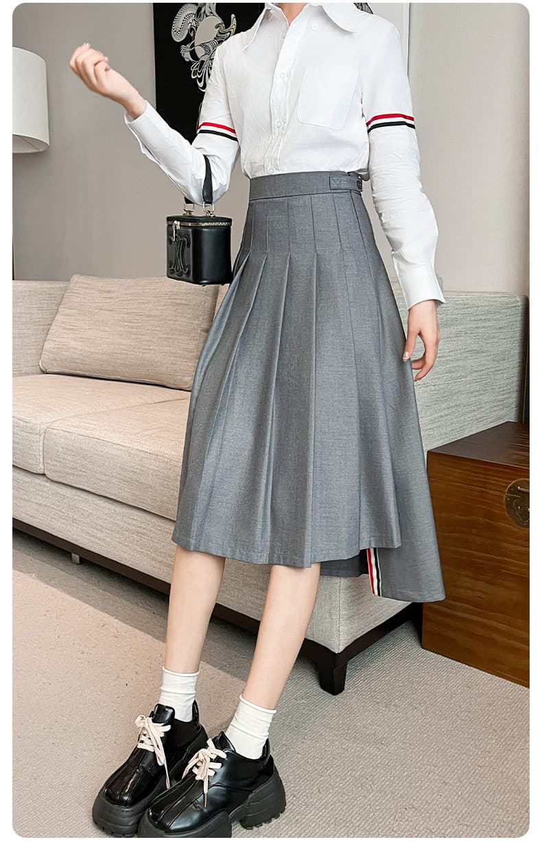 制服スカート エレガントプリーツ制服スカート