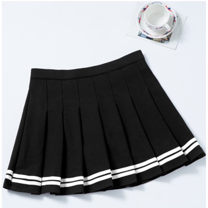 制服スカート 制服スカート プリーツラインセーラースカート
