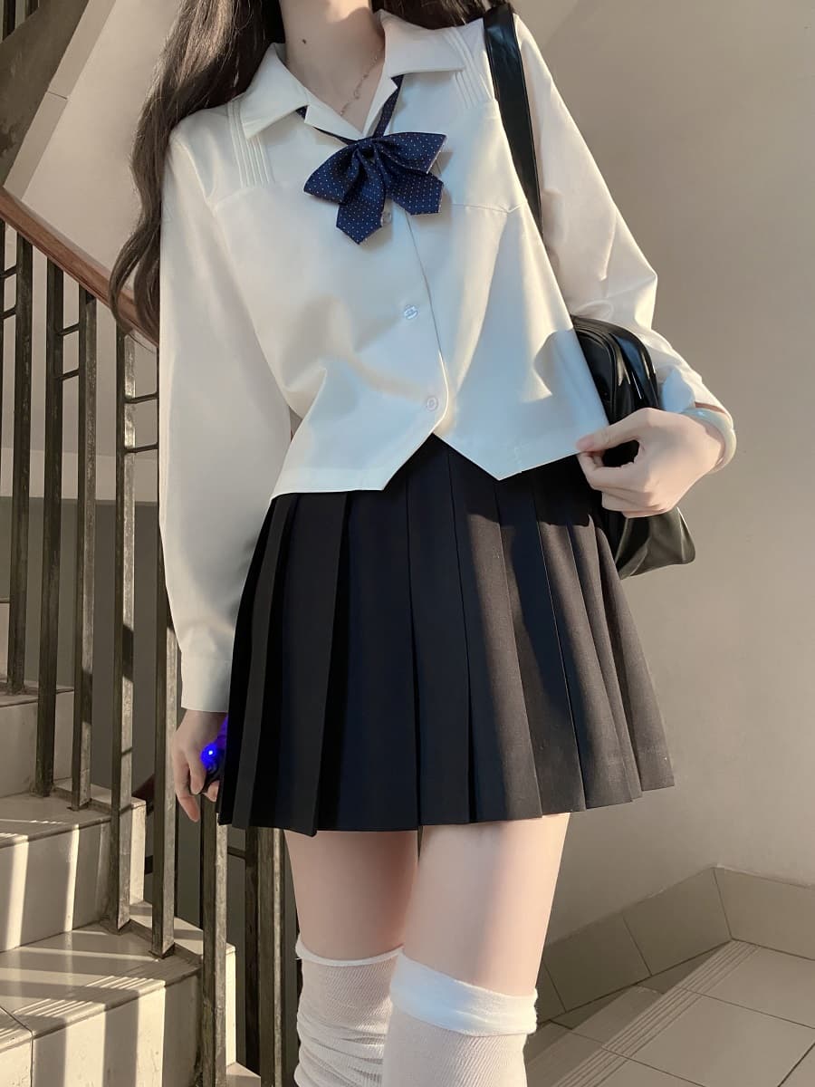 制服スカート 制服スカート クラシカル整形プリーツスカート