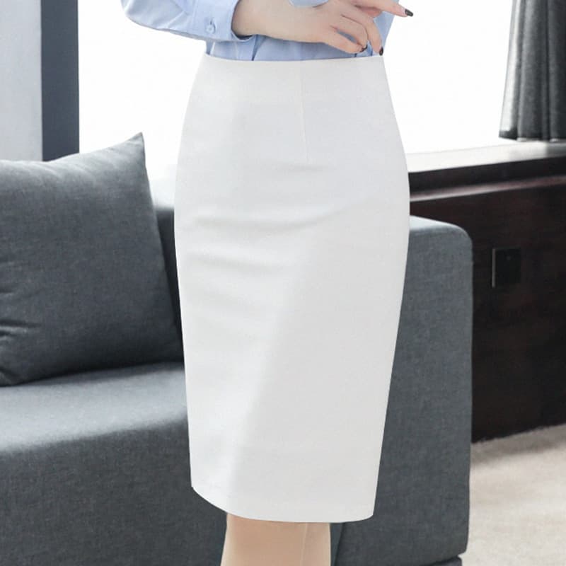 制服スカート オフィス仕様 ストレートタイトスカート