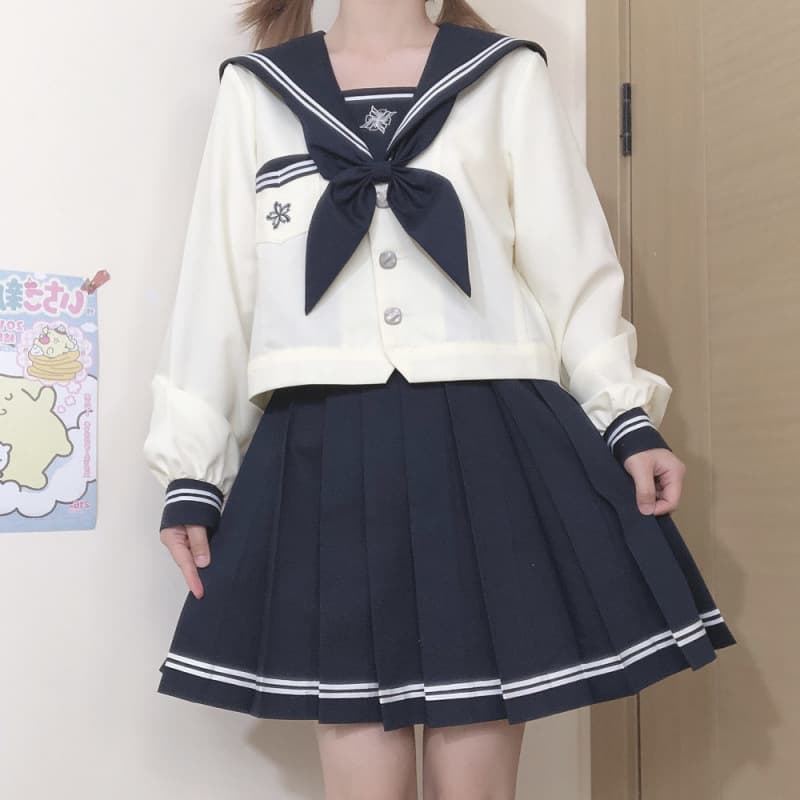 制服スカート 制服スカート 伝統美学プリーツセーラー制服