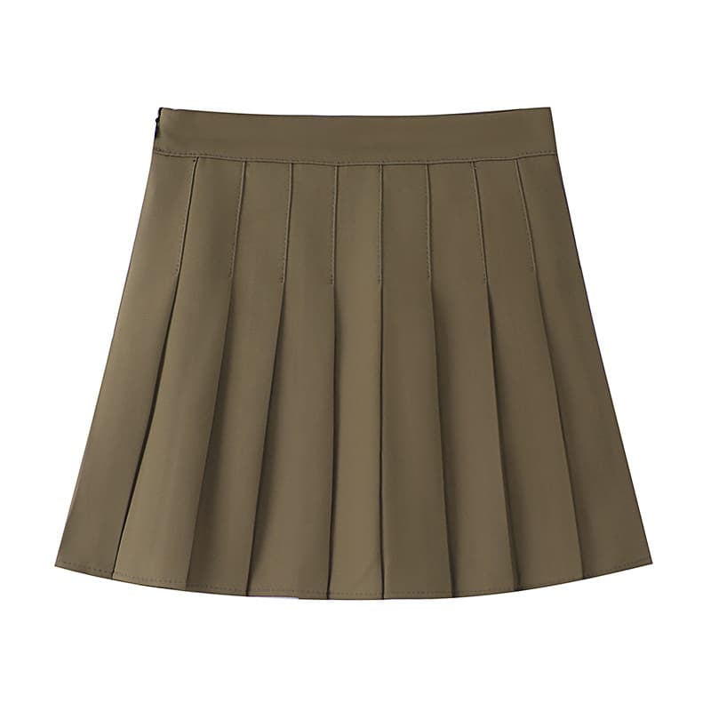 制服スカート ベーシックプリーツミニスカート
