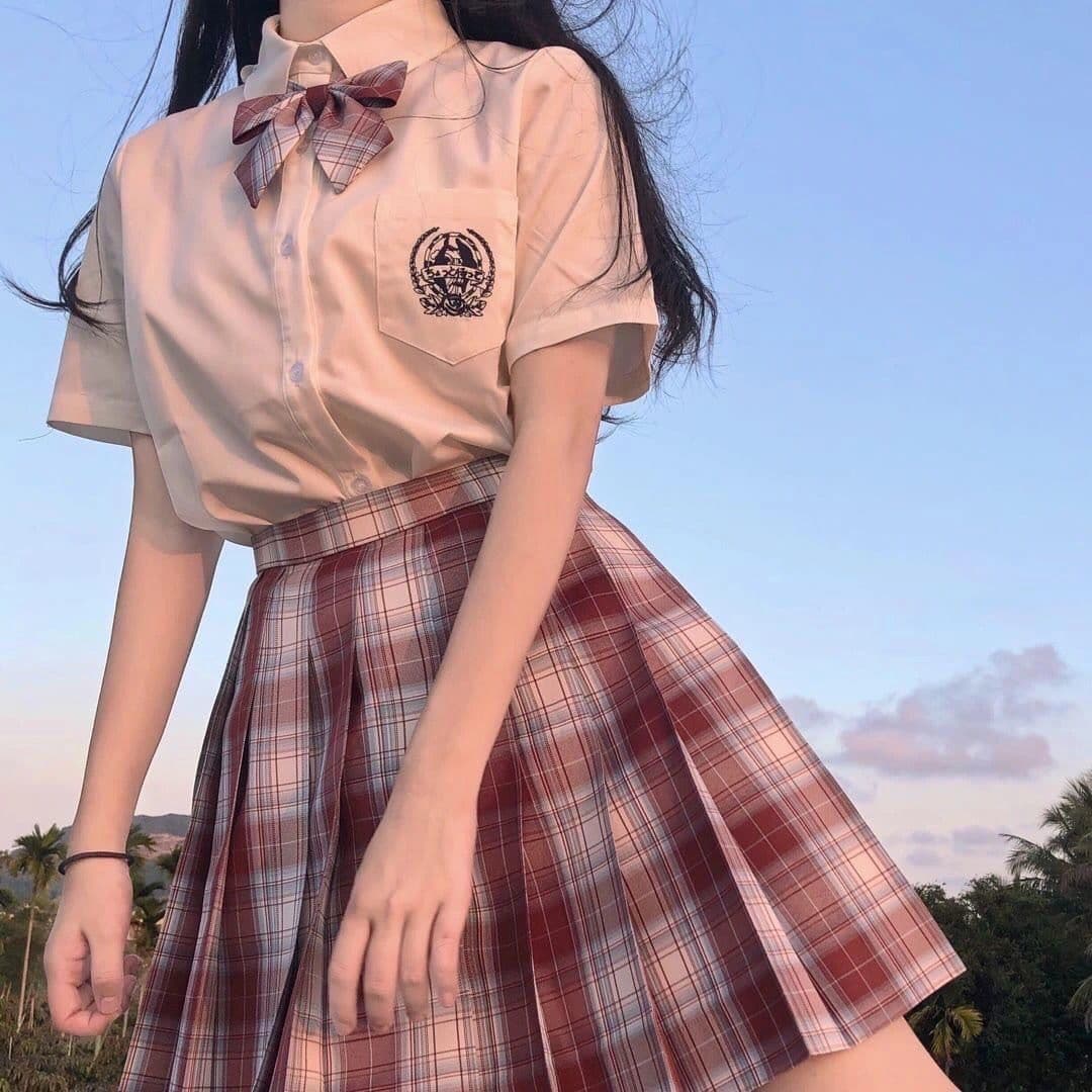 制服スカート 制服スカート 清楚格子柄プリーツスカート