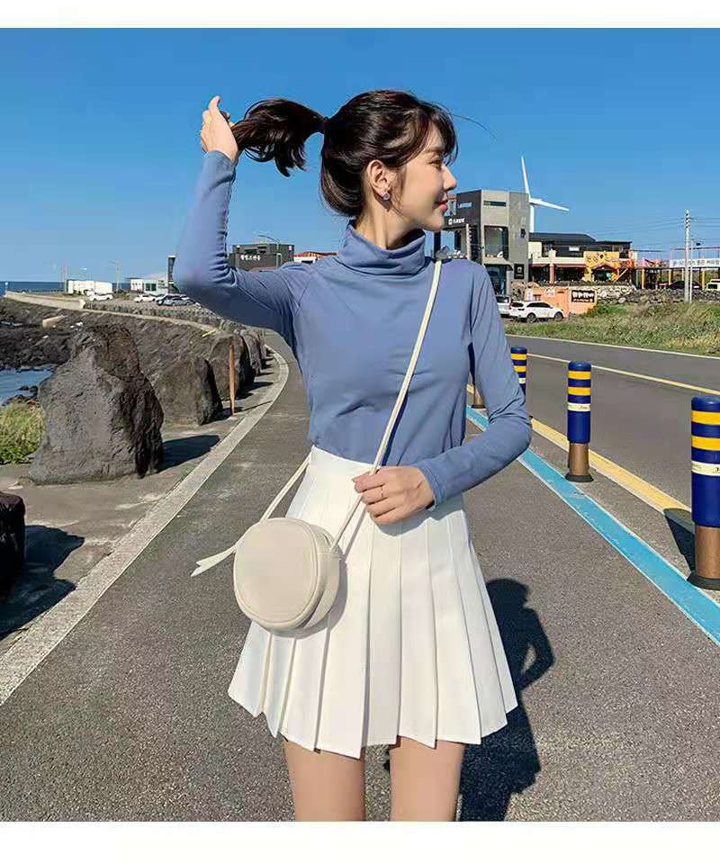 制服スカート 清楚な雰囲気の制服チェックプリーツスカート