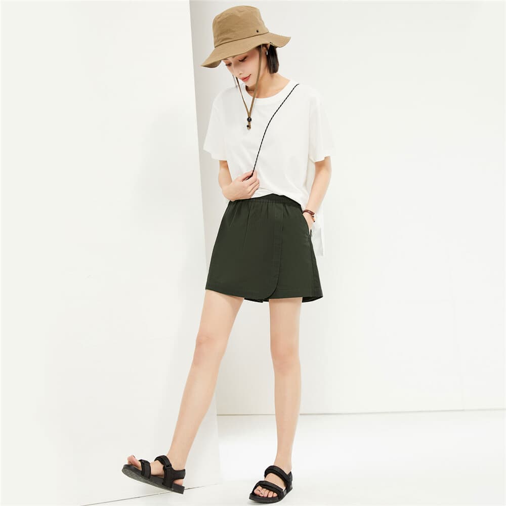 制服スカート 制服スカート すっきりシルエット キュロットスカート