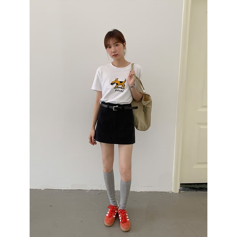 制服スカート 制服スカート シンプル台形キュロットスカート
