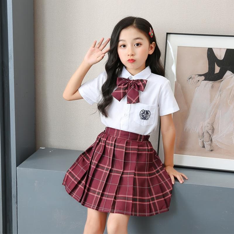 制服スカート 優雅な学生プリーツスカート