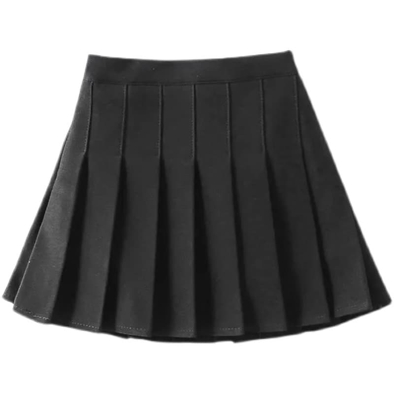 プリーツ制服スカート