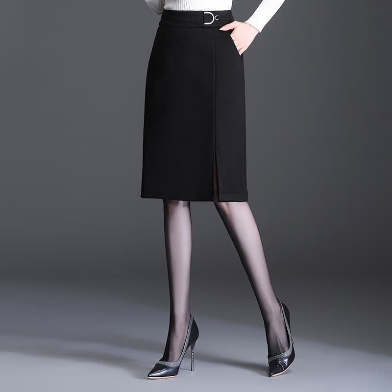 ストレッチ美シルエット制服スカート