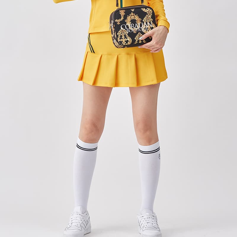制服スカート 制服スカート プリーツデザイン活動的キュロット