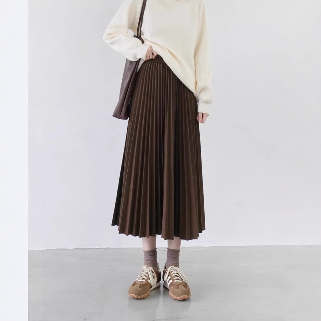 制服スカート 制服スカート 優雅ロングプリーツスカート