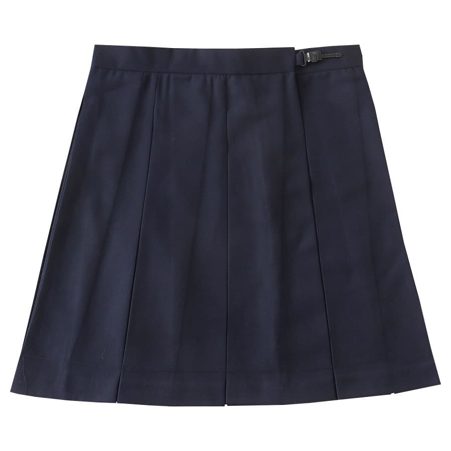 制服スカート プリーツ加工制服巻きスカート